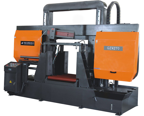 高效切割大型钢材，卧式带锯床是首选